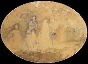 Charles conder The Meeting Sweden oil painting artist